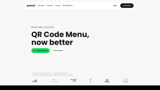 yumzi-smart-menus-Latest-AI-Tool