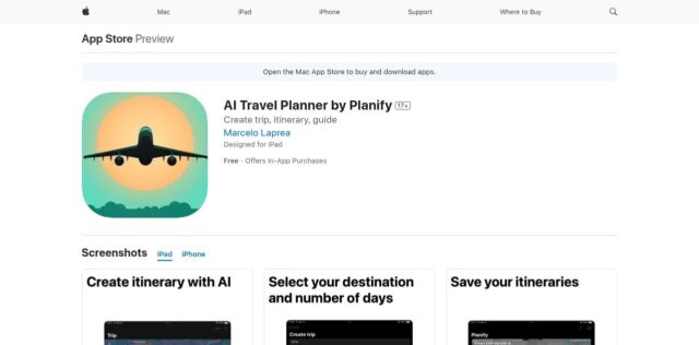 ai-travel-planner-by-planify-AI-Tool