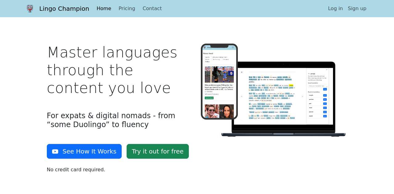 lingo-champion-AI-Tool