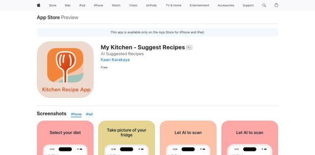 my-kitchen-suggest-recipes-AI-Tool