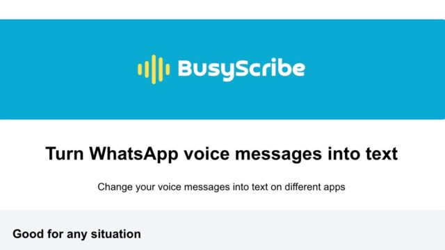 BusyScribe