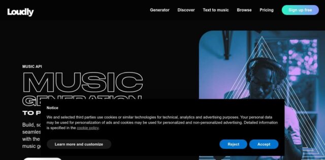 loudly-music-api-AI-Tool