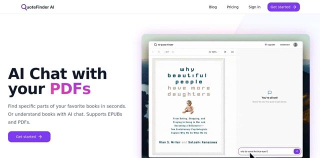 quotefinder-ai-AI-Tool-Year-2025