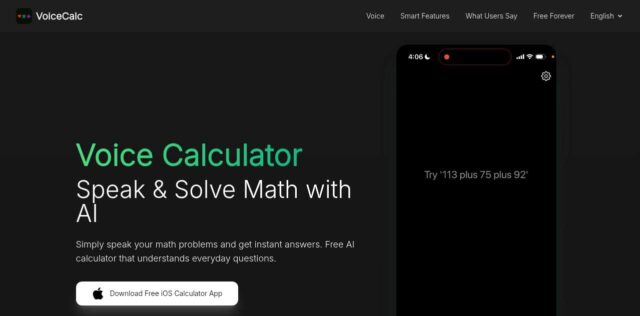 voice-calculator-AI-Tool-Year-2025