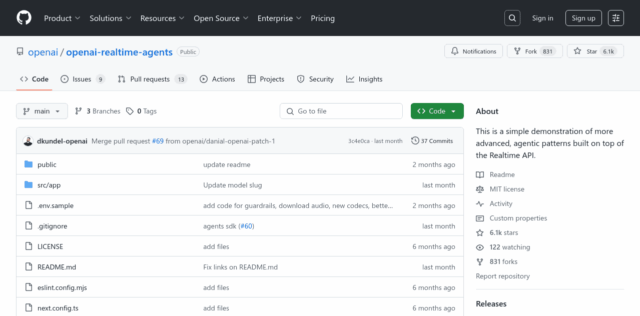 openai-realtime-agents-AI-Tool-Year-2025